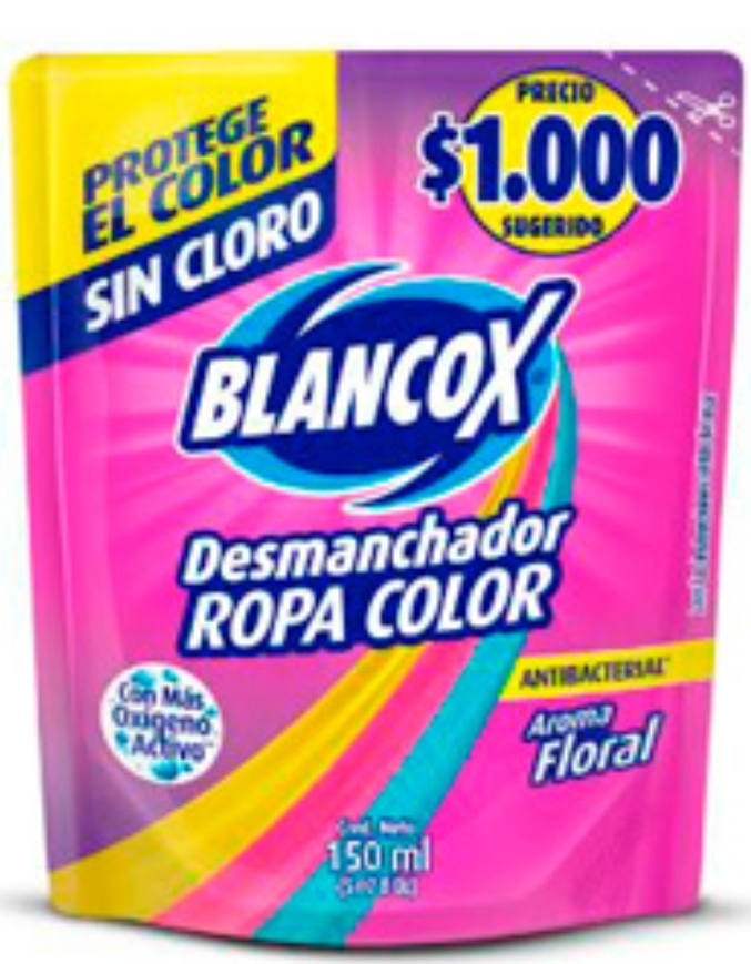 BLANCOX DESMANCHADOR ROPA COLOR DP12*150