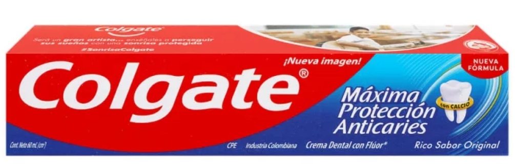 COLGATE CREMA DENTAL ANTICARIES 144*60