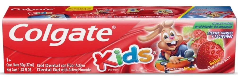 COLGATE CREMA DENTAL INFANTIL GEL FRUTILLA 72*50gr