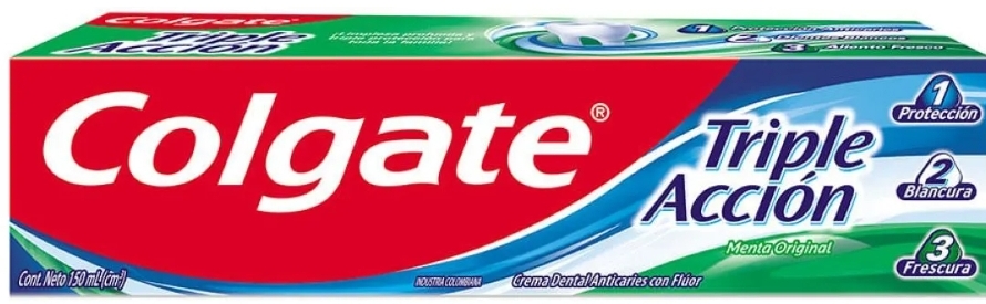 COLGATE CREMA DENTAL TRIPLE ACCION 72*150ml