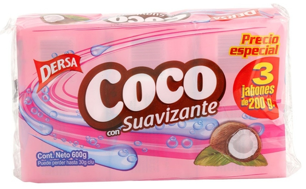 DERSA JABON COCO 16*3*200