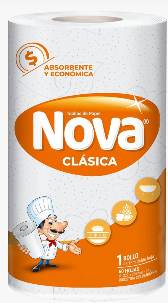 NOVA TOALLA COCINA CLASICA DH 24*1