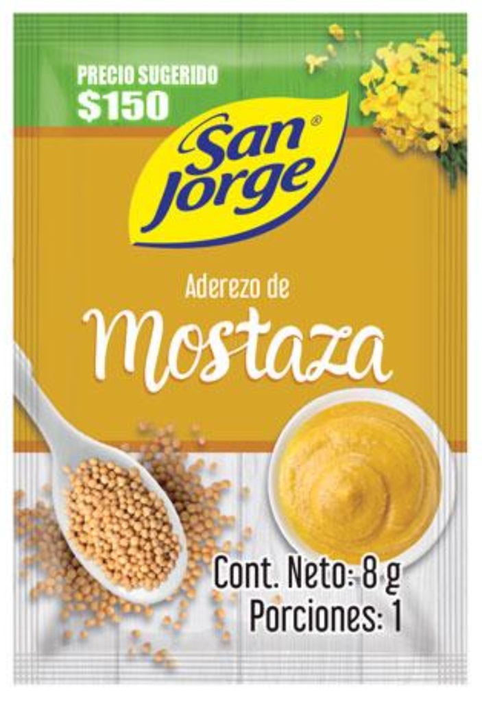 SAN JORGE MOSTAZA 12*96*8g