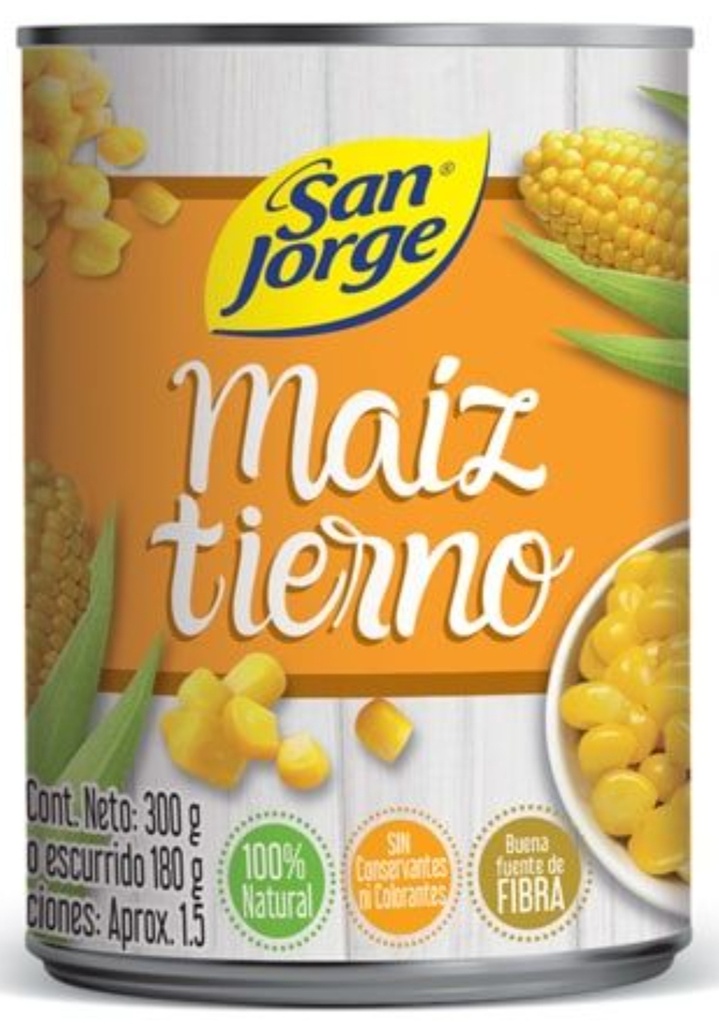 SAN JORGE MAIZ TIERNO 24*300gr