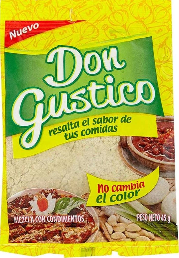 DON GUSTICO CONDIMENTO DISP 2*12*45gr