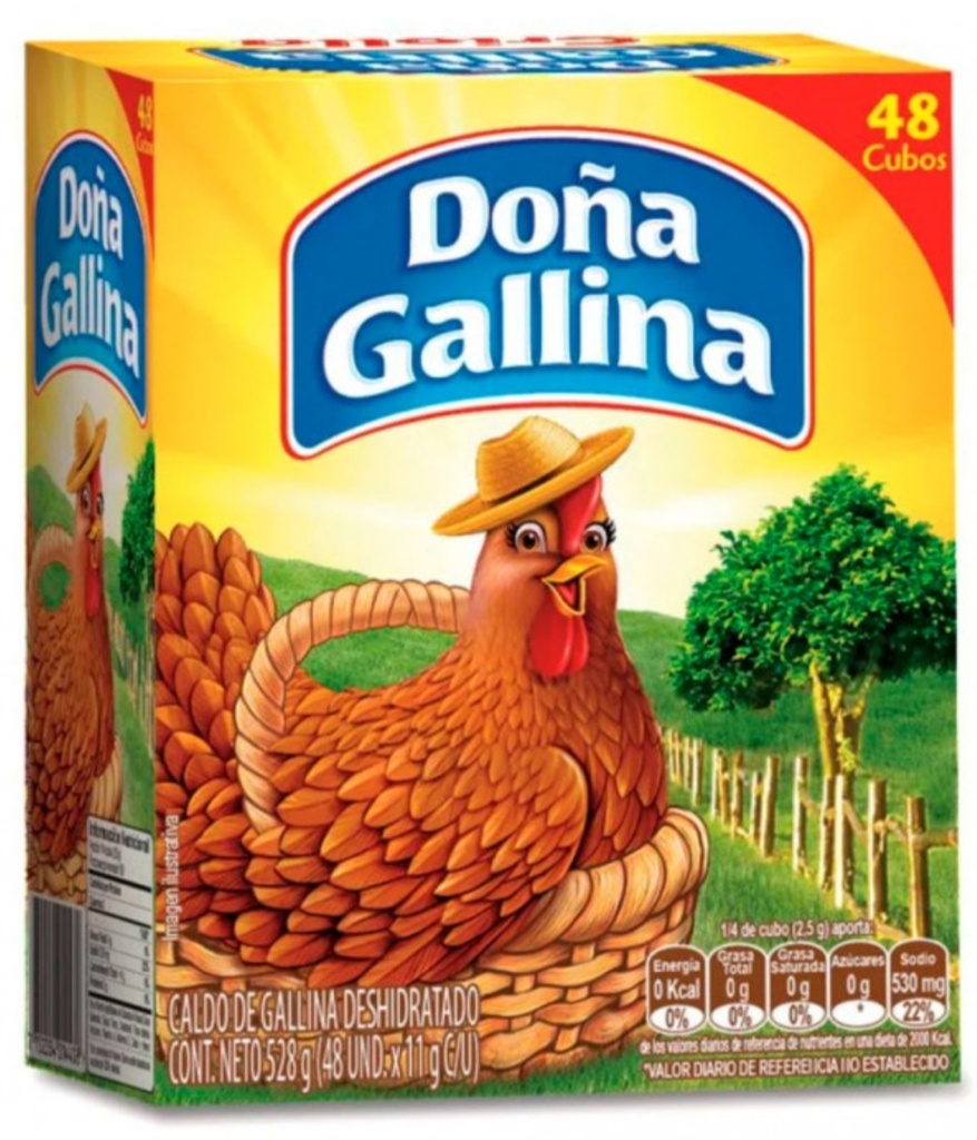 DONA GALLINA CALDO DISP 24*48UND
