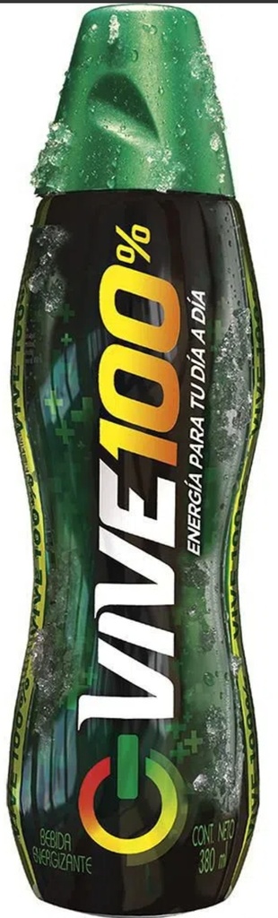 VIVE 100 BEBIDA ENERGIZANTE  REGULAR 4X6X380 ML