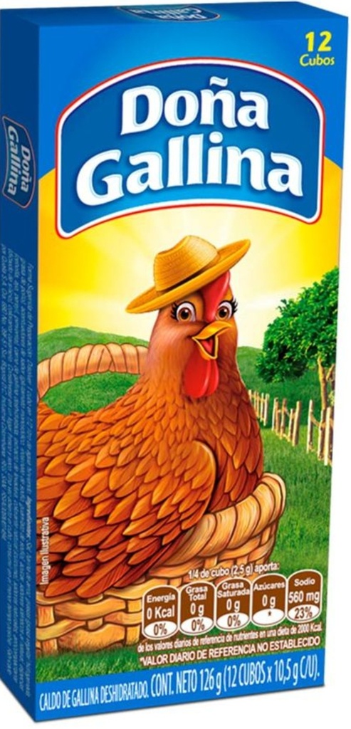 DONA GALLINA CALDO 72*12un