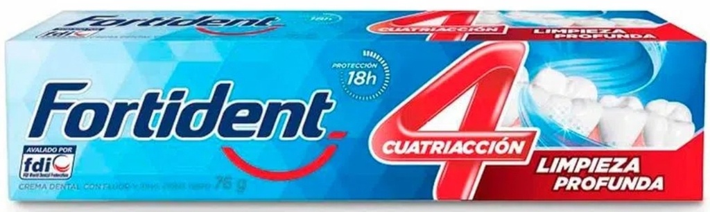 FORTIDENT CREMA DENTAL LIMPIEZA PROF 6*12*76gr