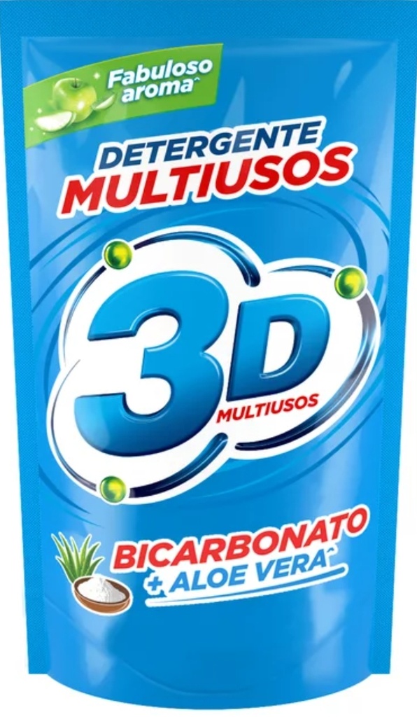 3D DETERGENTE LIQUIDO DP MULTIUSOS 12*240ml