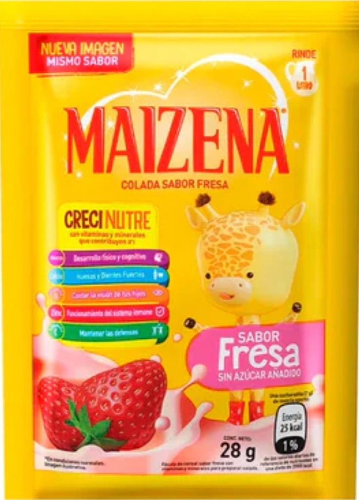 MAIZENA COLADA FRESA 12*18*28G