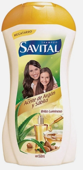 SAVITAL SH ACEITE DE ARGAN 12*550ML