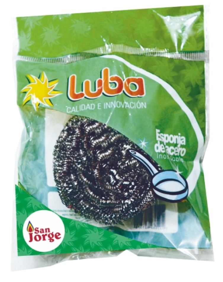 LUBA ESPONJA ACERO INOXIDABLE 30*12