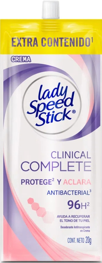 LADY SPEED STICK DES CLINI PROT Y ACLARA 24*10*20gr