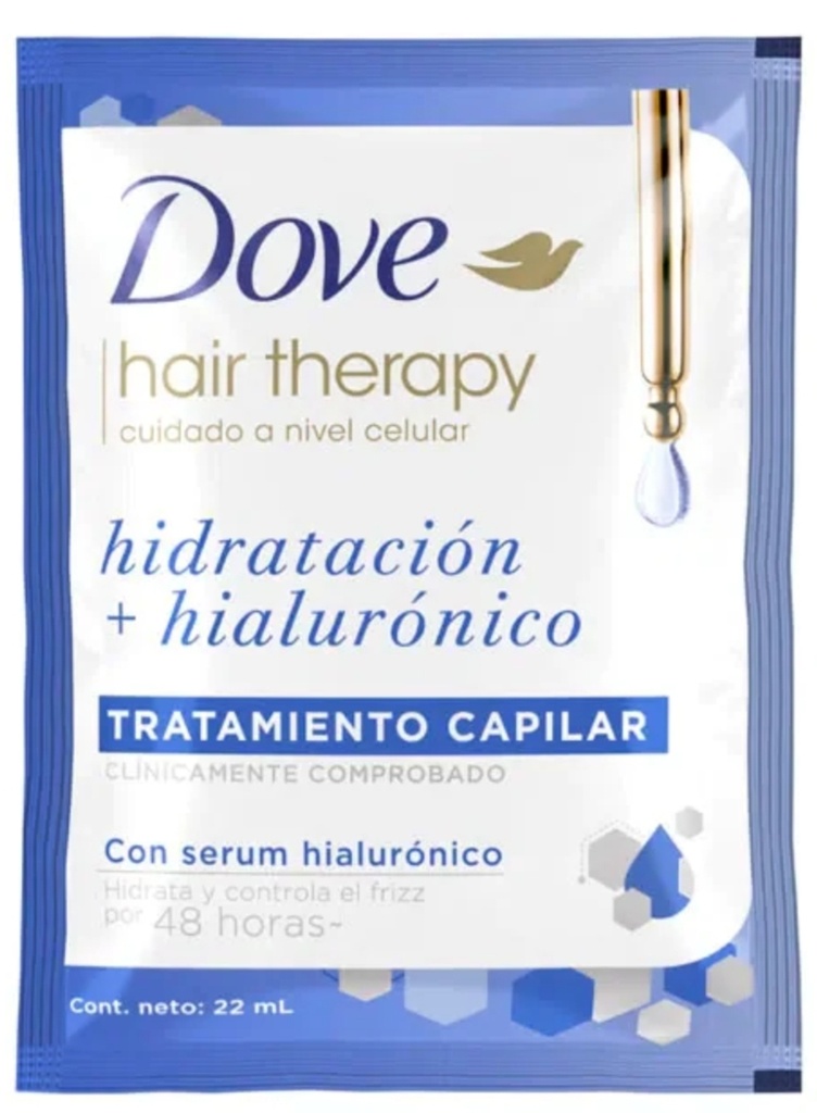 DOVE TTO THERAPY HIDRAT+HIALUR 20*12*22ml