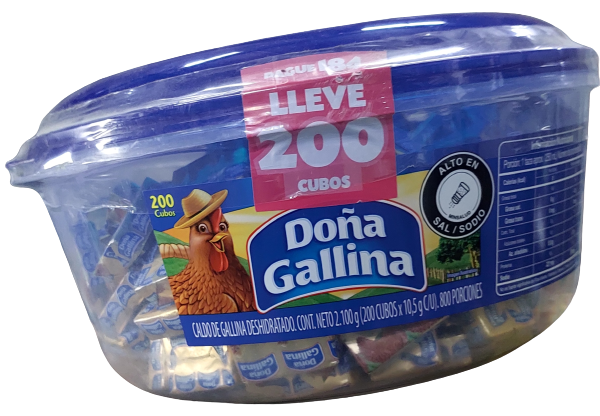 DONA GALLINA CALDO TASA CJ 4*200UND