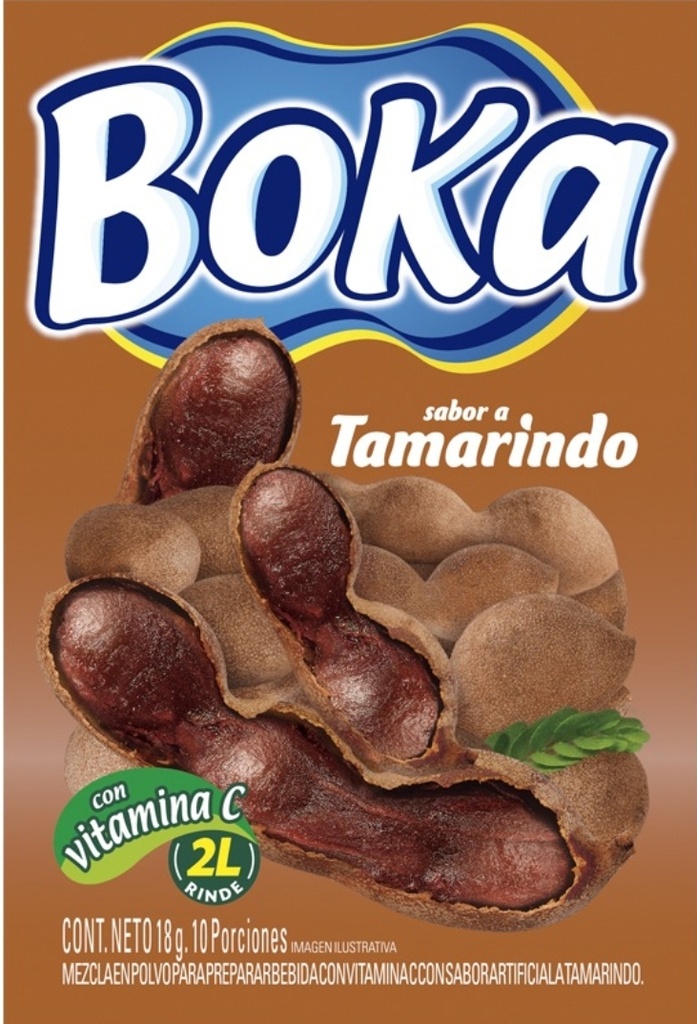 BOKA REFRESCO TAMARINDO 24*10*18gr