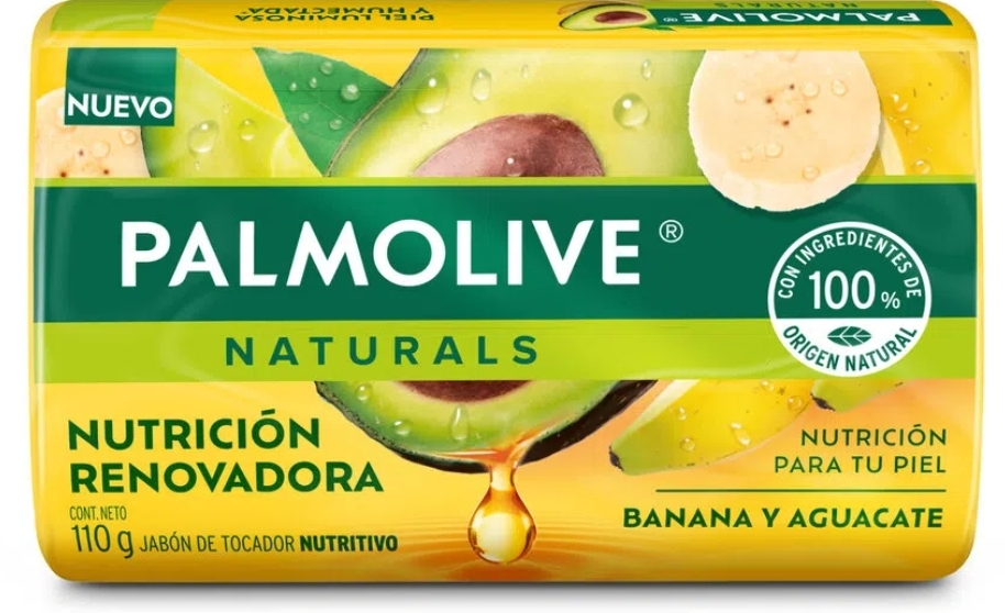 PALMOLIVE JAB BANANA Y AGUACATE 12*6*110gr