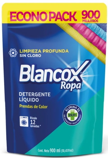[1204064] BLANCOX DETERGENTE LIQUIDO DP REGULAR 12*900