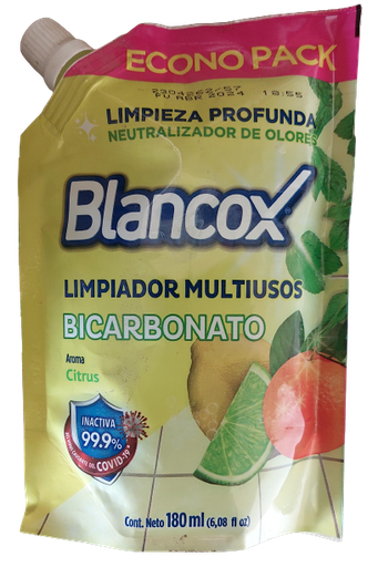 [100340498] BLANCOX MULTIUSO DP BICARBONATO 12*180ml