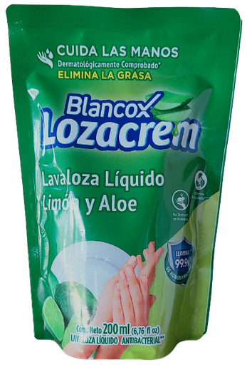 [1202223] LOZA CREM LAVA LOZA LIQUIDA DP LIMON Y ALOE 48*200ml