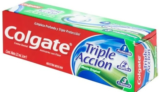 [1301106] COLGATE CREMA DENTAL TRIPLE ACCION 144*22 CC