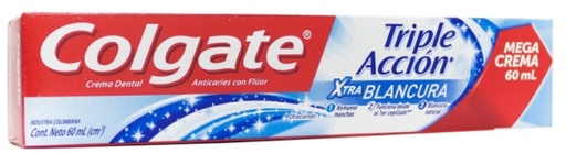 [1301065] COLGATE CREMA DENTAL DOBLE FRESCURA 144*60