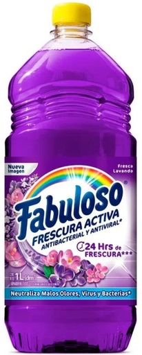 [1203105] FABULOSO LIMPIA PISO PT LAVANDA 12*1000cc