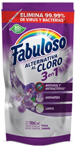 [1203167] FABULOSO LIMPIA PISO DP ALT CLO LAVANDA 72*180ml