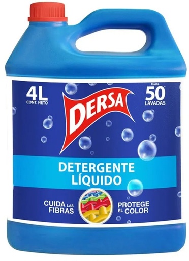 [01202076] DERSA DETERGENTE LIQUIDO 4*4000ml