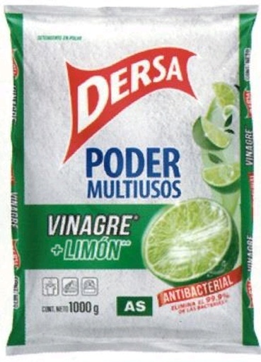[01202052] DERSA AS DETERGENTE VINAGRE Y LIMON 40*500