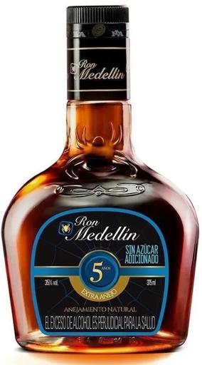 [0603001] RON MEDELLIN EXTRA ANEJO 5 ANOS 20*375