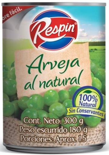 [059777] RESPIN ARVEJA NATURAL 24*280gr