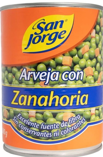 [059770] SAN JORGE ARVEJA ZANAHORIA 24*580gr