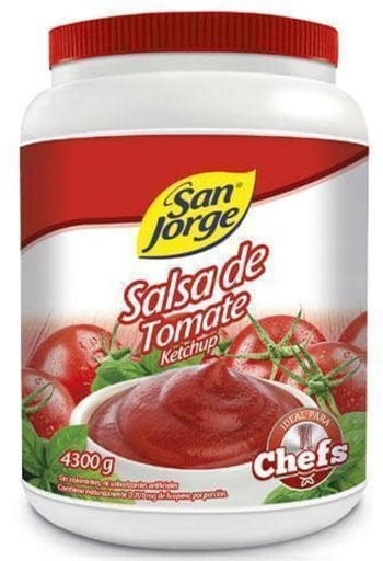 [062018] SAN JORGE SALSA TOMATE 4*4300gr