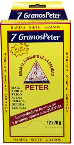 [1506112] SIETE GRANOS PETER 12*12*70gr