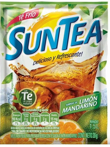 [19410382] SUNTEA REFRESCO LIMO-MAND 1.5LTS 20*12*20gr