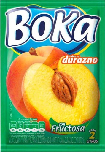 [19171535] BOKA REFRESCO DURAZNO 2L 24*10*18gr