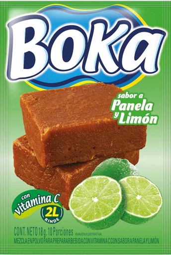 [19171559] BOKA REFRESCO PANELA LIMON 24*10*18gr