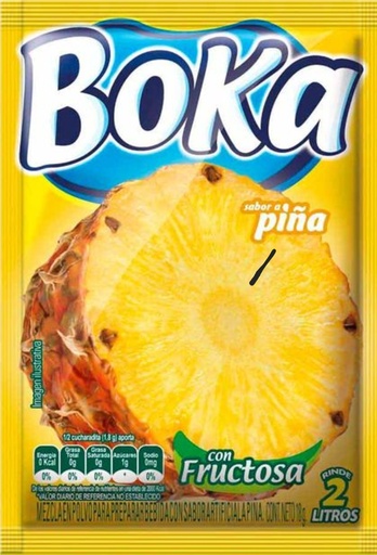 [19171530] BOKA REFRESCO PINA 2LTS 24*10*18gr