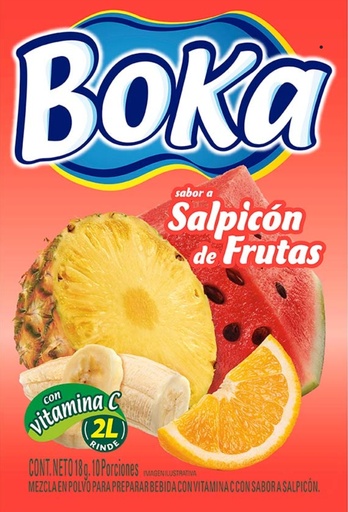 [10170002] BOKA REFRESCO SALPICON 24*10*18gr