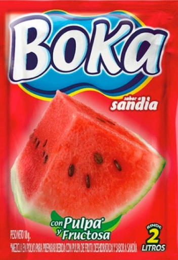 [19171534] BOKA REFRESCO SANDIA 2L  24*10*18gr
