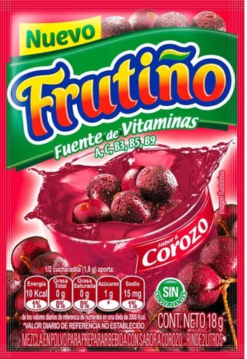 [19010349] FRUTIÑO REFRESCO COROZO 24*20*18gr