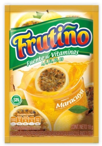 [19010153] FRUTIÑO REFRESCO MARACUYA 2L 24*20*10gr