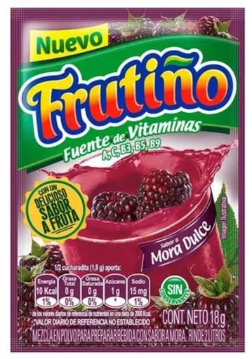 [19010346] FRUTIÑO REFRESCO MORA DULCE 2L 24*20*18gr