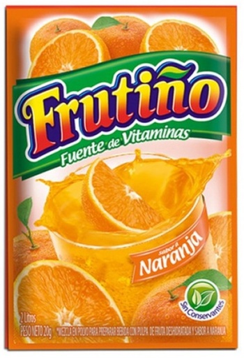 [19010156] FRUTIÑO REFRESCO NARANJA 2L 24*20*10gr