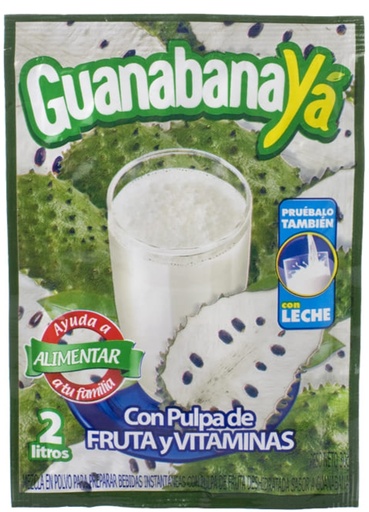 [10100001] FAMILIAYA REFRESCO GUANABANAYA 2L 8*8UND