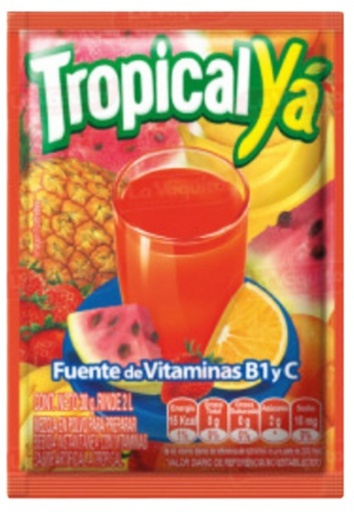 [10100004] FAMILIAYA REFRESCO TROPICALYA 2L 8*8UND