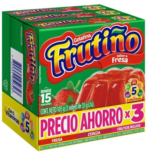 [19042005] FRUTIÑO GELATINA SURT 16*3*40gr