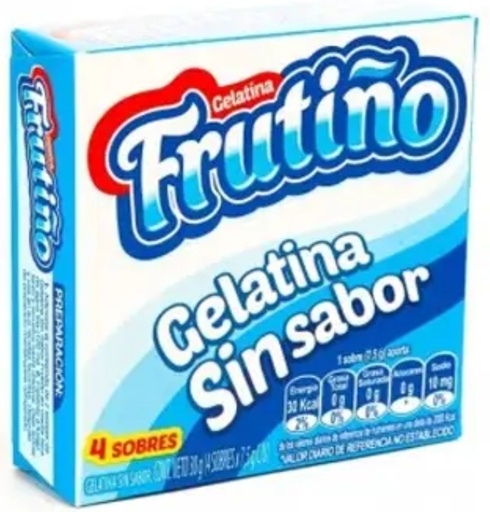 [29045600] FRUTIÑO GELATINA SIN SABOR 48*30gr